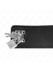 KINK - COLAR COM CINTO 65 CM COM ALÇA LARGA PRETA AJUSTÁVEL 33,5-41 CM