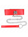 KINK - ROOD 65 CM BREEDTE VERSTELBAAR 33,5-41 CM X 5 CM LIJNHALSBAND
