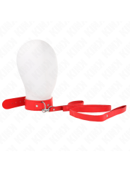 KINK - COLAR COM CINTO 116 CM ALÇA ROJO AJUSTÁVEL 32-50 CM X 8 CM