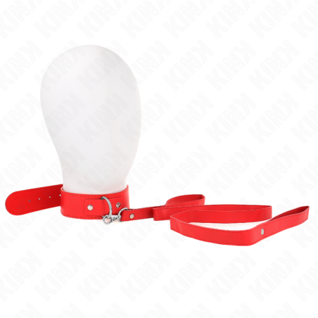 KINK - HALSKETTE MIT GÜRTEL 116 CM ROJO GURT VERSTELLBAR 32-50 CM X 8 