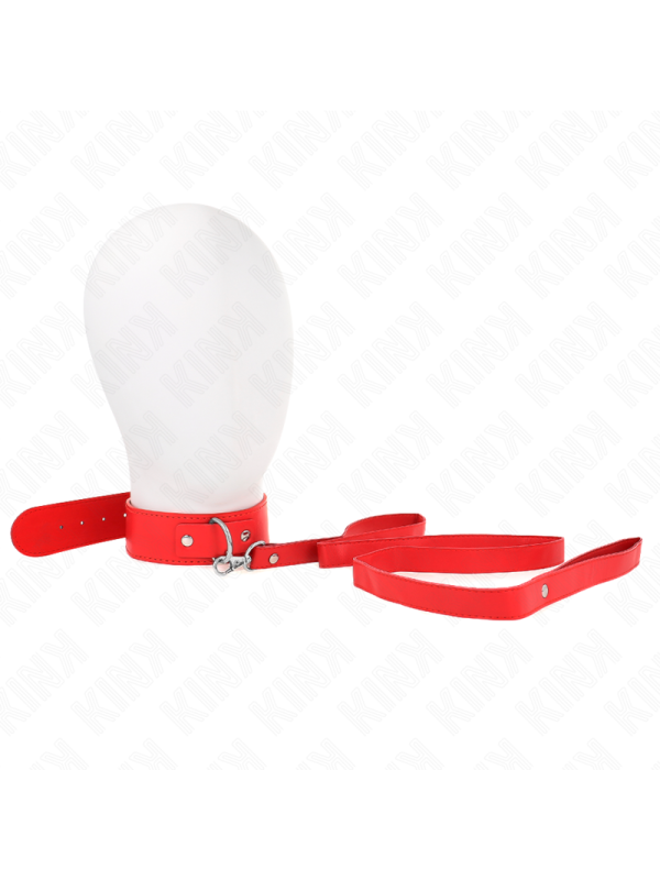 KINK - COLAR COM CINTO 116 CM ALÇA ROJO AJUSTÁVEL 32-50 CM X 8 CM