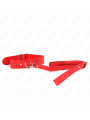 KINK - COLAR COM CINTO 116 CM ALÇA ROJO AJUSTÁVEL 32-50 CM X 8 CM