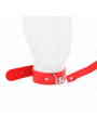 KINK - COLAR COM CINTO 116 CM ALÇA ROJO AJUSTÁVEL 32-50 CM X 8 CM