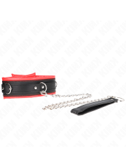 KINK - 65 CM ZWARE HALSBAND MET LIJN MODEL 3 VERSTELBAAR 36,5-50 CM