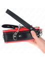 KINK - 65 CM ZWARE HALSBAND MET LIJN MODEL 3 VERSTELBAAR 36,5-50 CM