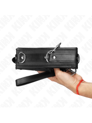 KINK - 65 CM ZWARE HALSBAND MET LIJN MODEL 4 VERSTELBAAR 36,5-50 CM