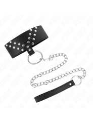 KINK - NECKLACE WITH BELT 65 CM WITH V RIVET ADJUSTABLE 36-43 CM X 5 C