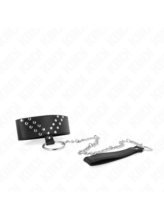 KINK - NECKLACE WITH BELT 65 CM WITH V RIVET ADJUSTABLE 36-43 CM X 5 C
