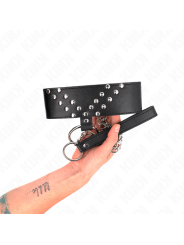 KINK - NECKLACE WITH BELT 65 CM WITH V RIVET ADJUSTABLE 36-43 CM X 5 C