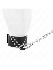 KINK - NECKLACE WITH BELT 65 CM WITH V RIVET ADJUSTABLE 36-43 CM X 5 C