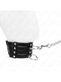 KINK - 65 CM SUB STYLE VERSTELBARE HALSBAND MET LIJN 35-51 CM X 7 CM