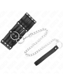 KINK - 65 CM SUB STYLE VERSTELBARE HALSBAND MET LIJN 35-51 CM X 7 CM