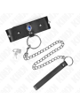 KINK - COLLANA 65 CM CON CINTURINO CON DIAMANTI BLU REGOLABILE 36-43 C