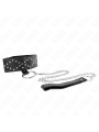 KINK - COLLAR CON CORREA 65 CM CON TACHUELAS PLATEADAS MODELO 3 AJUSTA