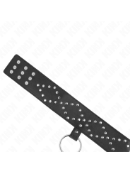 KINK - COLLAR CON CORREA 65 CM CON TACHUELAS PLATEADAS MODELO 3 AJUSTA