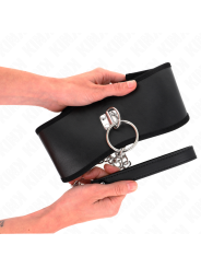 KINK - COLLAR CON CORREA 65 CM ANCHO NEGRO AJUSTABLE 40-55 CM X 10 CM