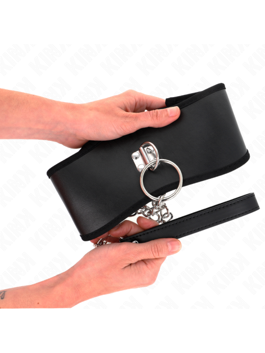 KINK - COLLIER 65 CM AVEC LARGE BRACELET RÉGLABLE 40-55 CM X 10 CM