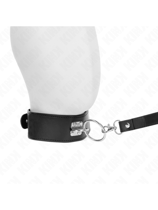 KINK - COLAR ESTUDDED 116 CM COM ALÇA DE COURO 50 X 5 CM