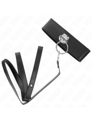 KINK - COLLAR CON CORREA 116 CM CON TACHUELAS CORREA POLIPIEL 50 X 5 C