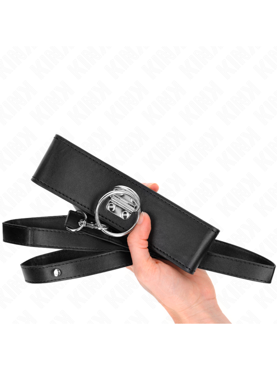 KINK - COLLAR CON CORREA 116 CM CON TACHUELAS CORREA POLIPIEL 50 X 5 C