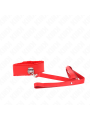 KINK - COLLANA CON GUINZAGLIO 116 CM CON BORCHIE IN ARGENTO MODELLO 4 