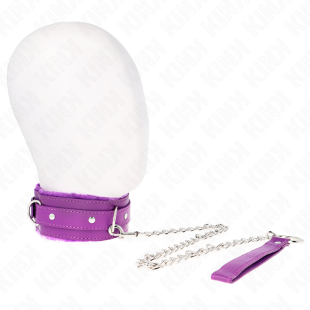 KINK - COLLAR CON CORREA 65 CM CON RESTRICCIONES MORADO AJUSTABLE 36-4