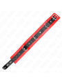 KINK - COLLARE CON CINTURA 65 CM CON CINTURINO ROSSO 54 X 4,5 CM