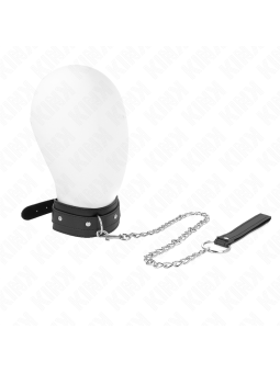 KINK - COLLIER AVEC LAISSE 65 CM 1 ANNEAU RÉGLABLE 38-49 CM X 5 CM