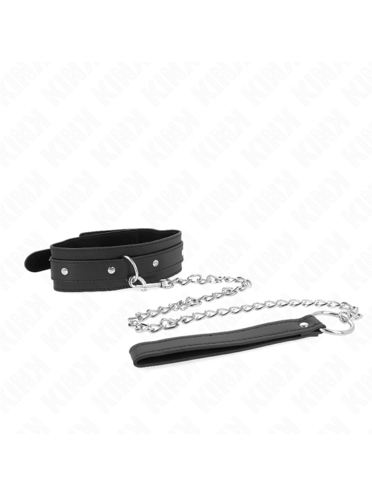 KINK - COLAR COM TRELA 65 CM 1 ANEL AJUSTÁVEL 38-49 CM X 5 CM