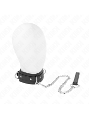 KINK - HALSKETTE MIT LEINE 65 CM 3 RING MODELL 1 VERSTELLBAR 38-49 CM 