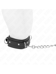 KINK - COLLANA CON GUINZAGLIO 65 CM MODELLO 3 ANELLI 1 REGOLABILE 38-4