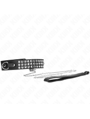 KINK - COLAR COM ALÇA 65 CM COM BRILHANTE AJUSTÁVEL 37-42 CM X 5,3 CM