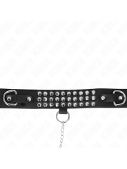 KINK - COLLAR CON CORREA 65 CM CON BRILLOS AJUSTABLE 37-42 CM X 5.3 CM