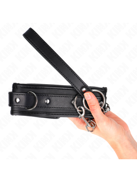 KINK - BASIC MODEL COLLAR WITH LEASH 65 CM MODEL 1 53 X 6 CM