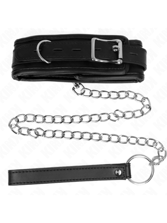 KINK - COLLARE MODELLO BASE CON GUINZAGLIO 65 CM MODELLO 1 53 X 6 CM