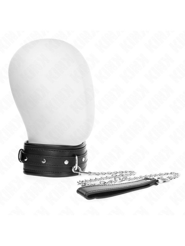 KINK - COLLANA CON CINTURINO CON FIBBIA LUCIDA 65 CM 48.5 CM X 5.3 CM