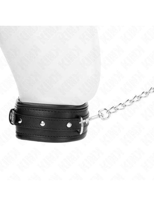 KINK - COLAR COM ALÇA DE FIVELA BRILHANTE 65 CM 48,5 CM X 5,3 CM