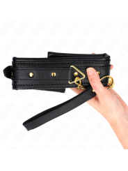 KINK - COLLANA CON CINTURINO IN SIMILPELLE SPUGNA MODELLO 1 REGOLABILE