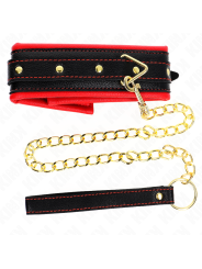 KINK - COLLAR CON CORREA ESPONJA IMITACIÓN CUERO MODELO 2 AJUSTABLE 37