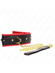 KINK - COLLAR CON CORREA ESPONJA IMITACIÓN CUERO MODELO 2 AJUSTABLE 37