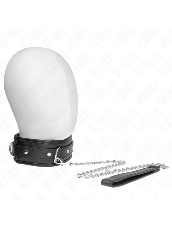 KINK - NECKLACE WITH SPONGE IMITATION LEATHER STRAP MODEL 3 ADJUSTABLE