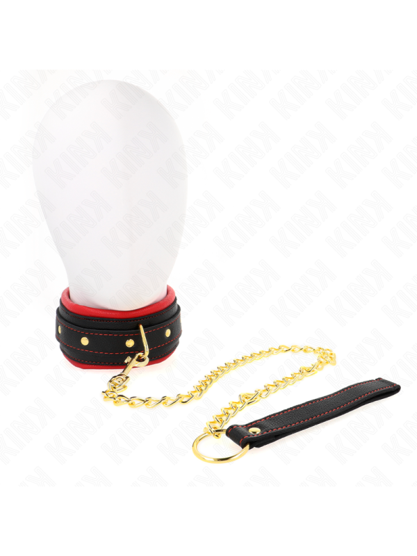 KINK - VERSTELBARE EFFEN STOF BAND KRAAG 33-48 CM X 5,7 CM