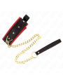 KINK - VERSTELBARE EFFEN STOF BAND KRAAG 33-48 CM X 5,7 CM