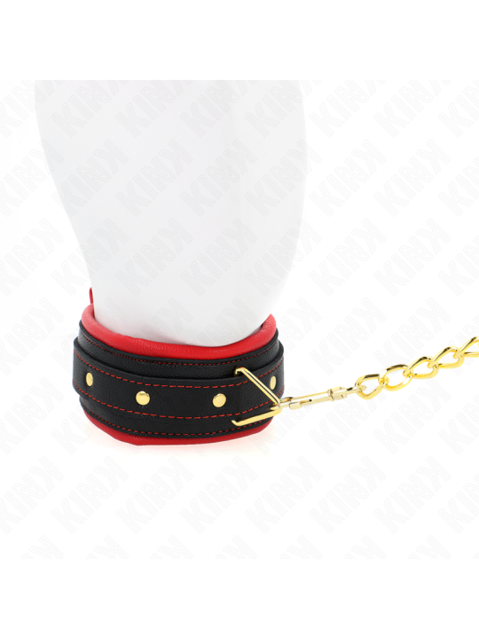 KINK - VERSTELBARE EFFEN STOF BAND KRAAG 33-48 CM X 5,7 CM