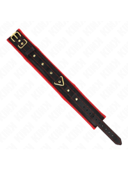 KINK - COLLAR WITH PLAIN FABRIC LEASH ADJUSTABLE 33-48 CM X 5.7 CM