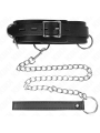 KINK - 3 RING SLAVERY NECKLACE WITH STRAP 80 CM 53 X 5 CM