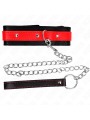 KINK - COLLIER AVEC BRACELET ROUGE 65 CM AJUSTABLE 36-43 CM X 5 CM