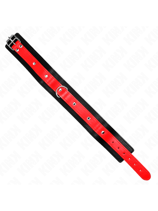 KINK - COLLIER AVEC BRACELET ROUGE 65 CM AJUSTABLE 36-43 CM X 5 CM