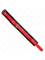 KINK - COLLIER AVEC BRACELET ROUGE 65 CM AJUSTABLE 36-43 CM X 5 CM