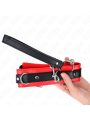 KINK - COLAR MODELO BÁSICO COM TRELA 65 CM MODELO 3 VERMELHO 53 X 5 CM